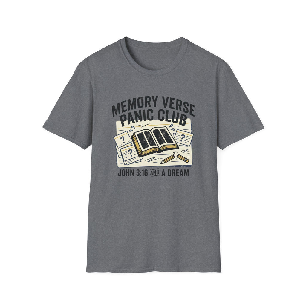 Memory Verse Panic Club T-Shirt