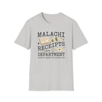 Malachi Receipts Club T-Shirt