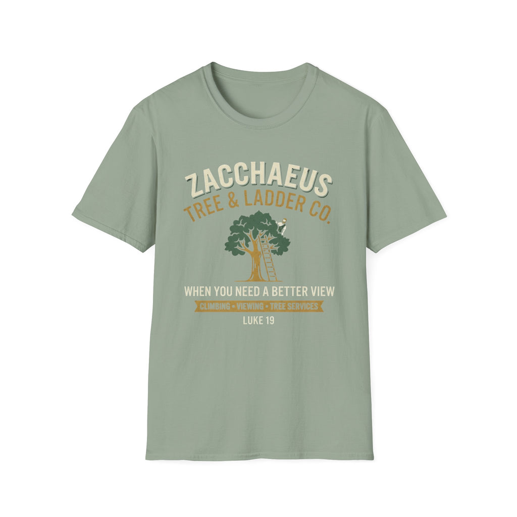 Zacchaeus Tree & Ladder T-Shirt
