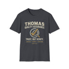 Thomas Quality Assurance T-Shirt