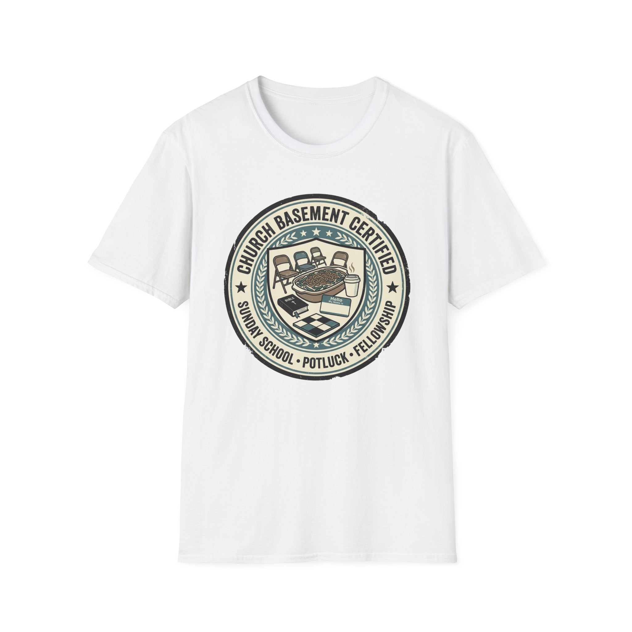Church Basement Certiifed T-Shirt