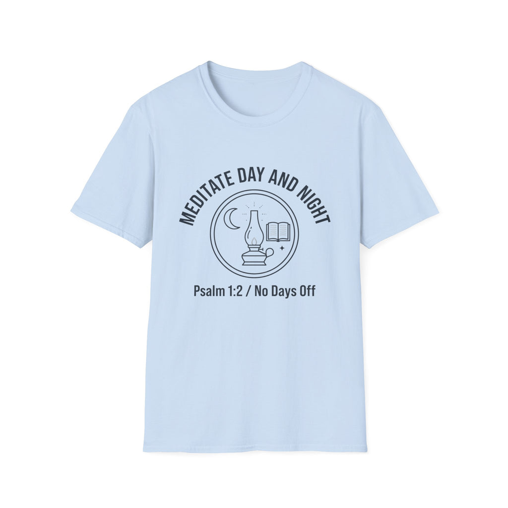 Meditate Day And Night T-Shirt