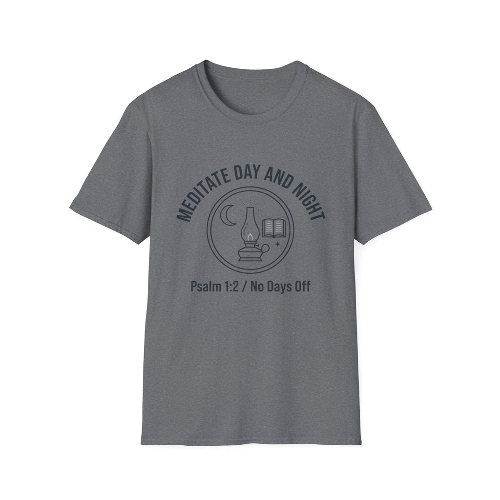 Meditate Day And Night T-Shirt