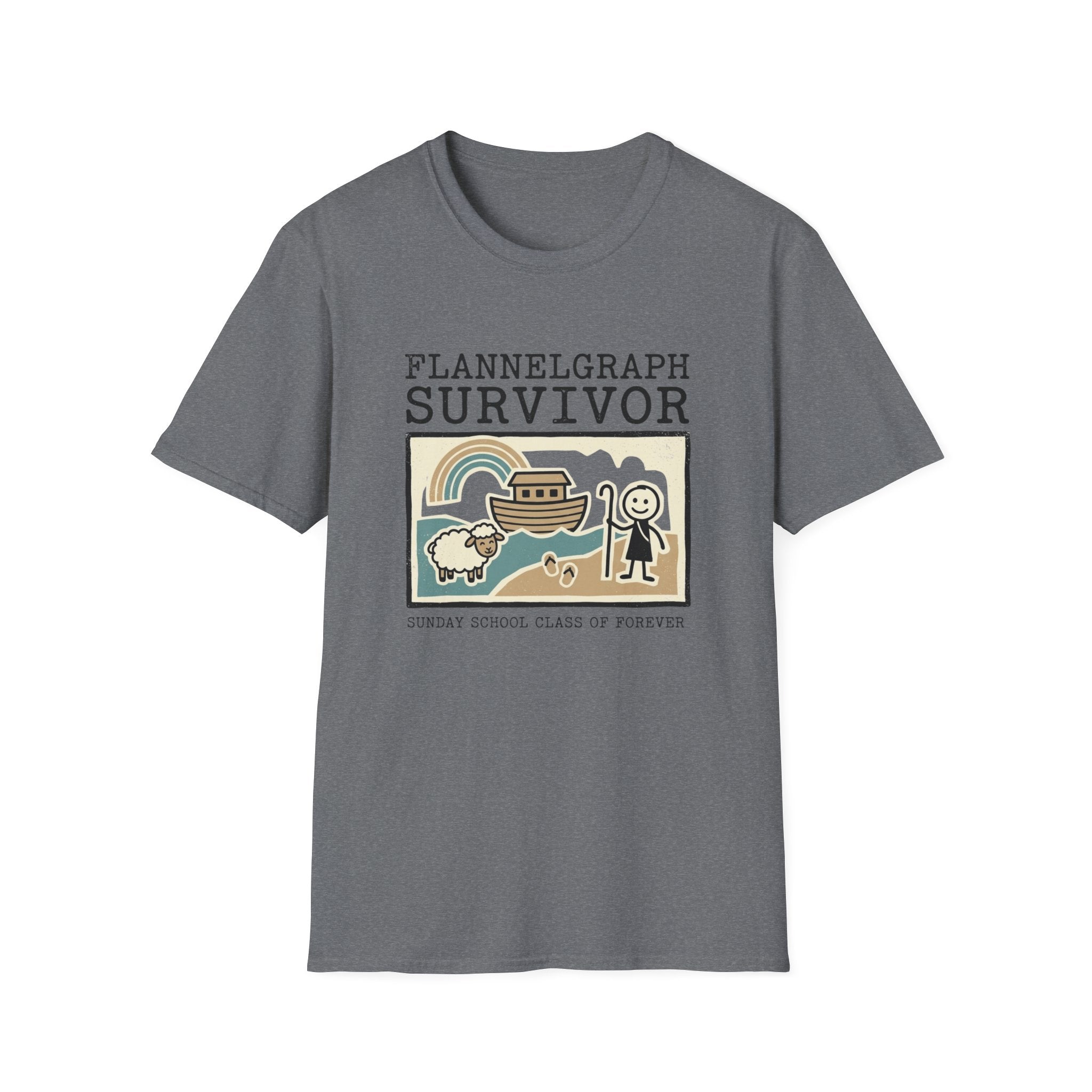 Flannelgraph Survivor T-Shirt
