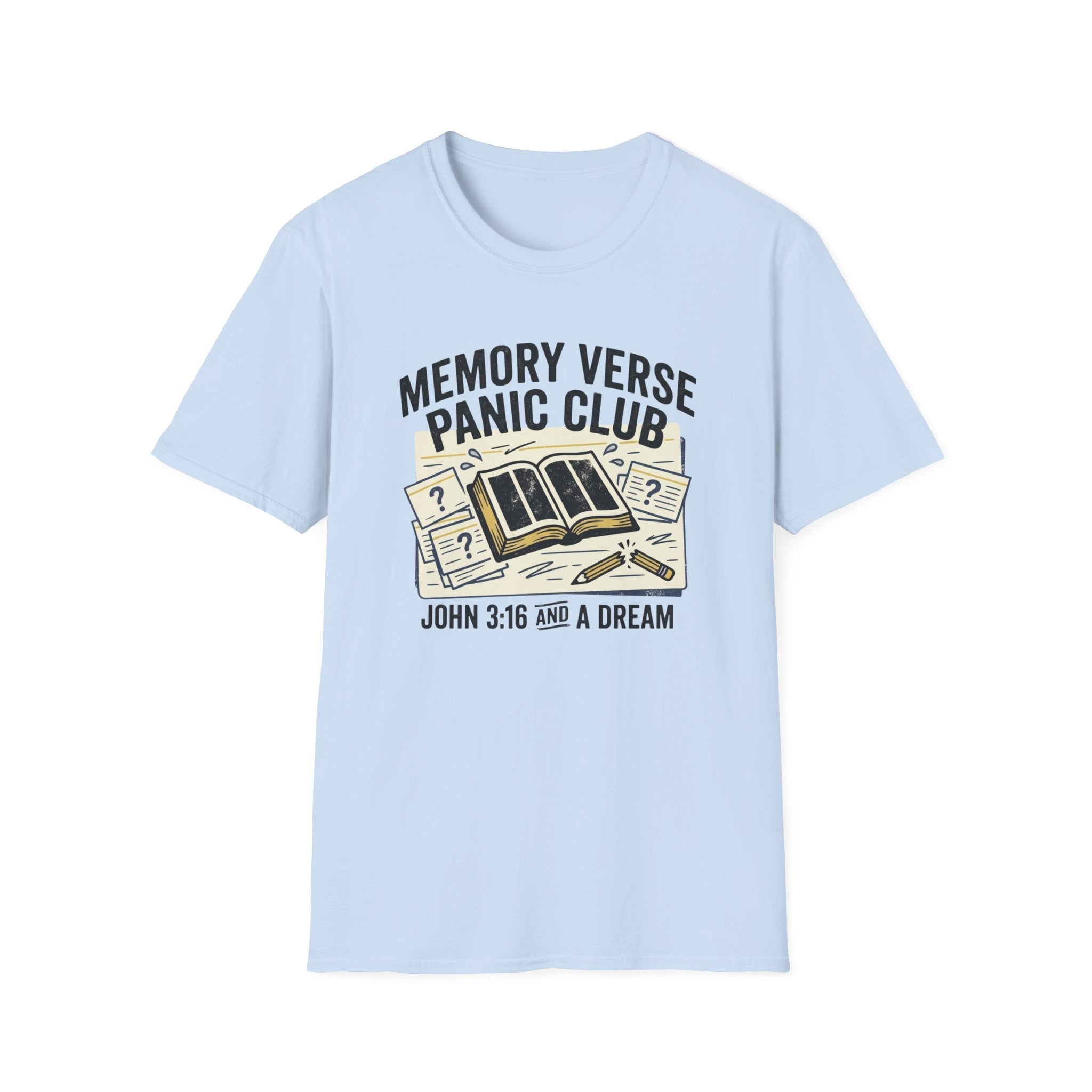 Memory Verse Panic Club T-Shirt