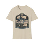 No Wifi in the Wilderness T-Shirt