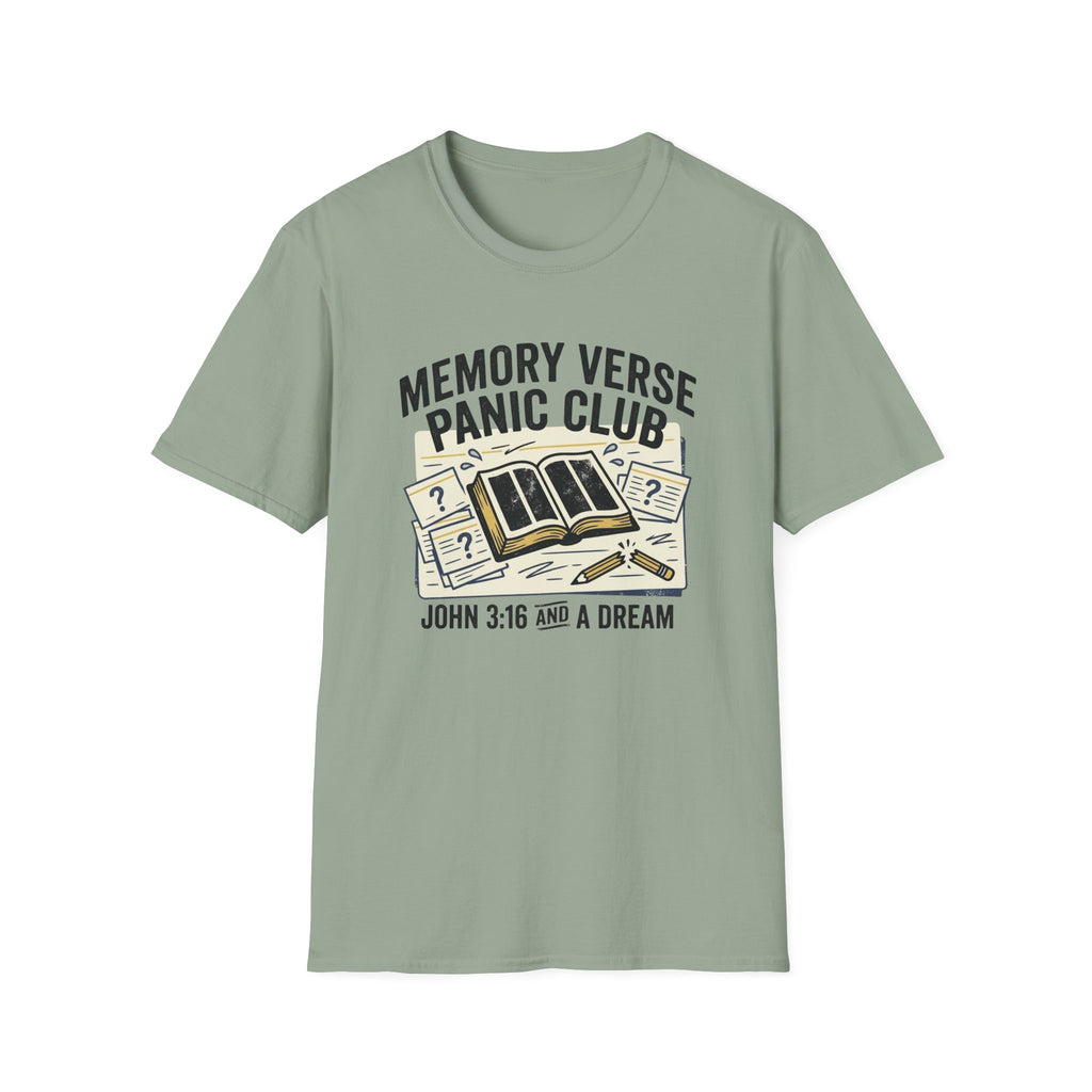 Memory Verse Panic Club T-Shirt