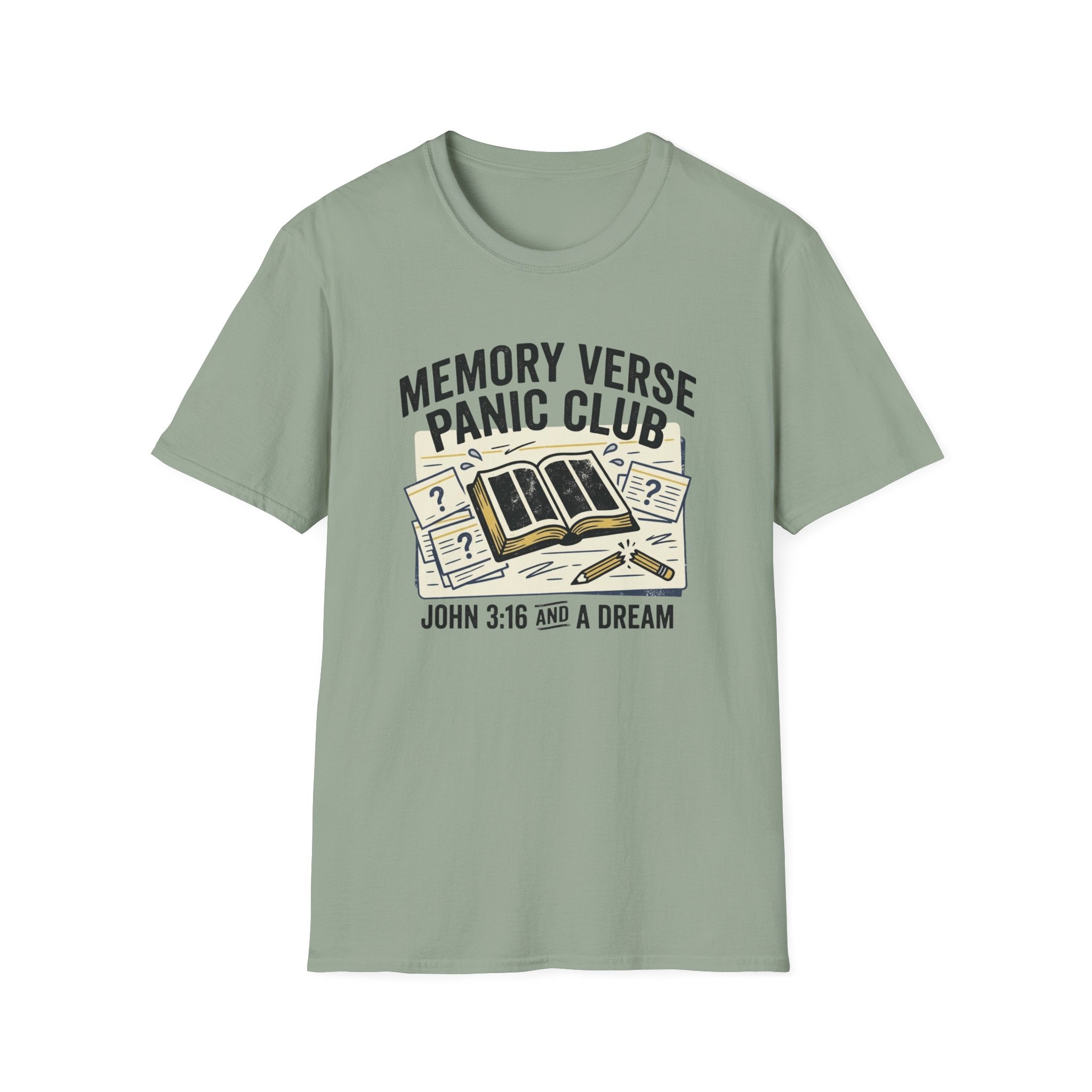 Memory Verse Panic Club T-Shirt