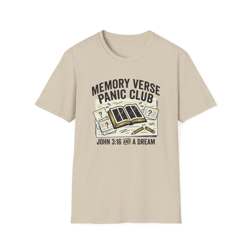 Memory Verse Panic Club T-Shirt