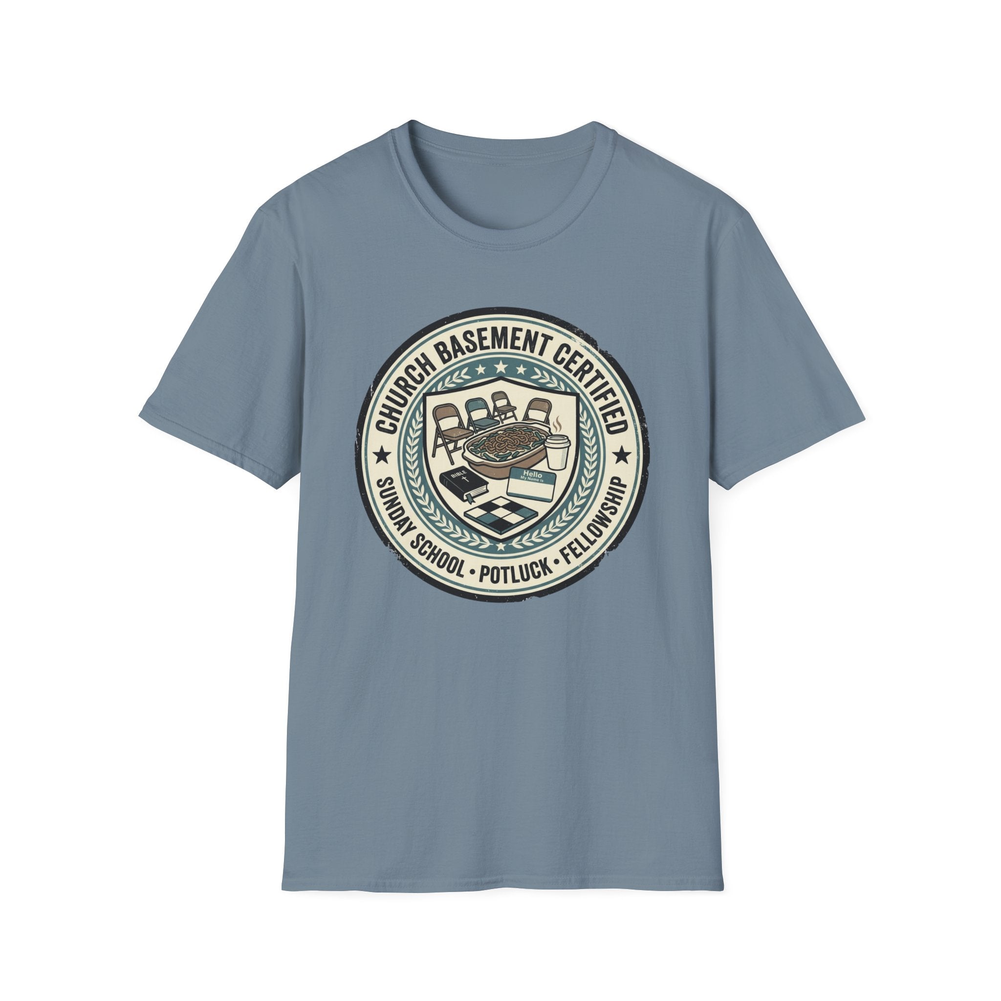 Church Basement Certiifed T-Shirt