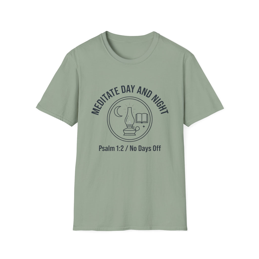 Meditate Day And Night T-Shirt