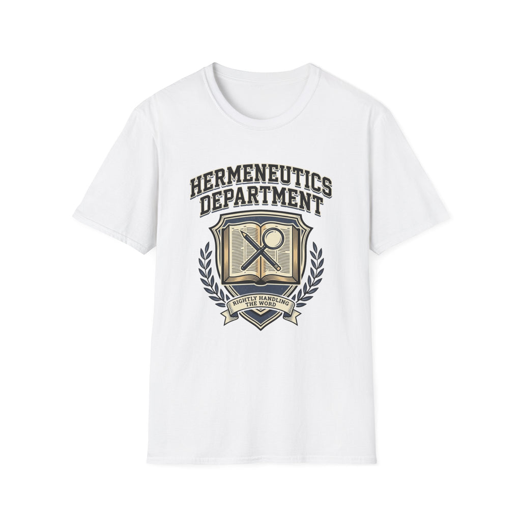 Hermeneutics Department T-Shirt