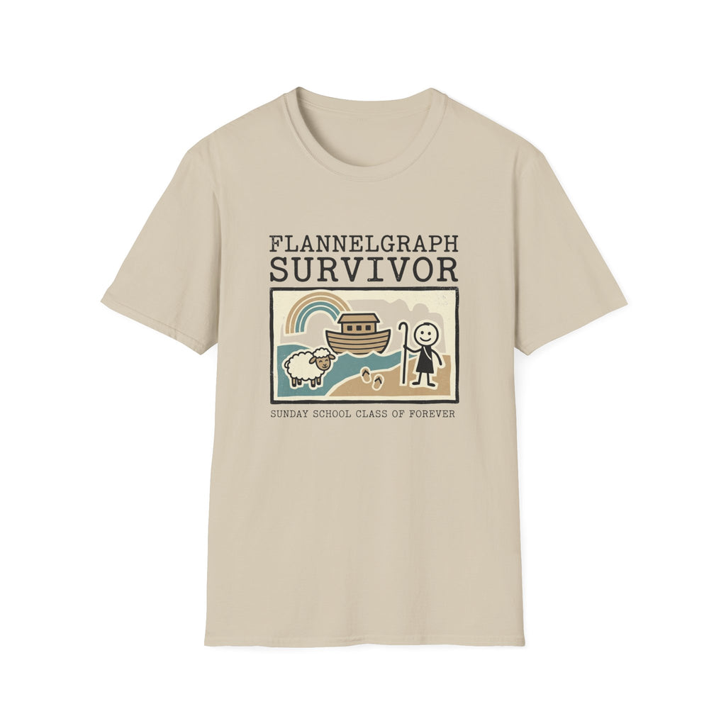 Flannelgraph Survivor T-Shirt