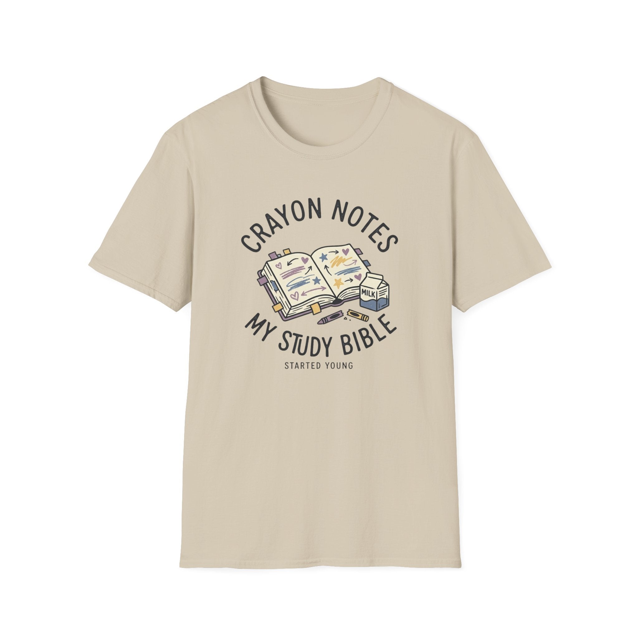 Crayon Notes T-Shirt