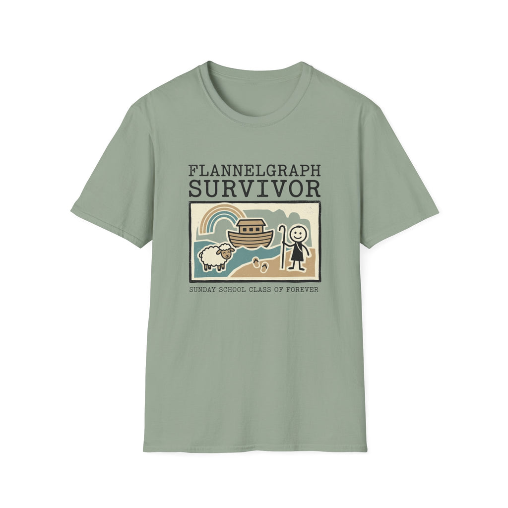 Flannelgraph Survivor T-Shirt