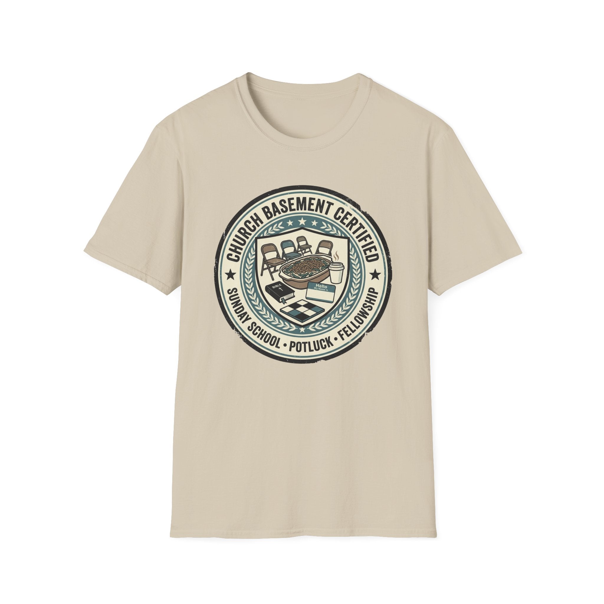 Church Basement Certiifed T-Shirt