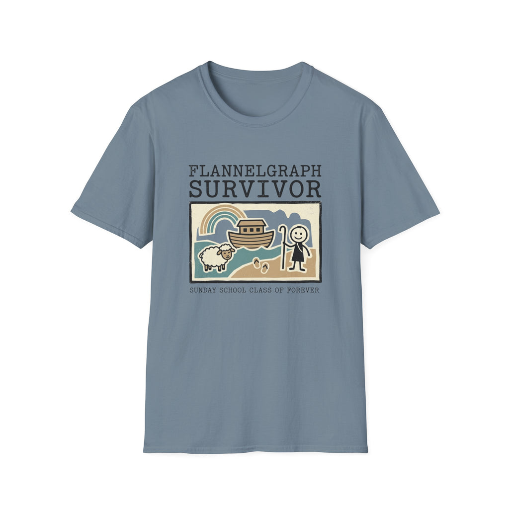 Flannelgraph Survivor T-Shirt