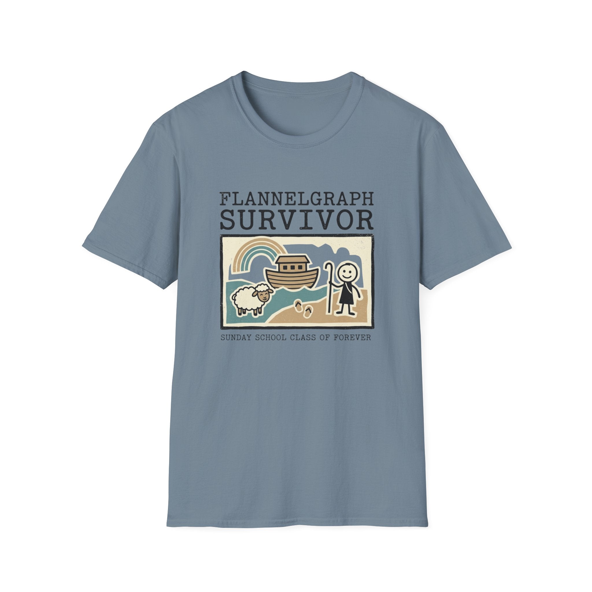 Flannelgraph Survivor T-Shirt