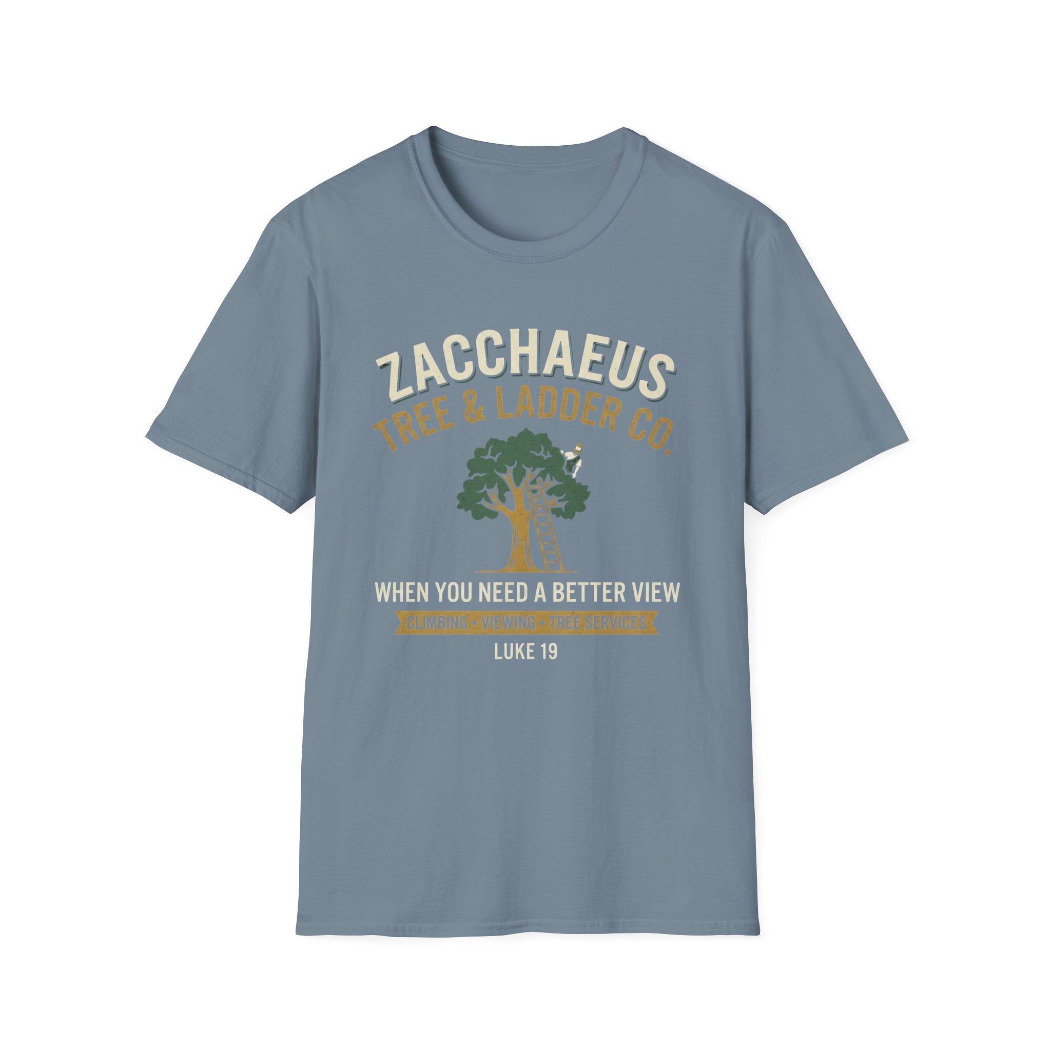 Zacchaeus Tree & Ladder T-Shirt