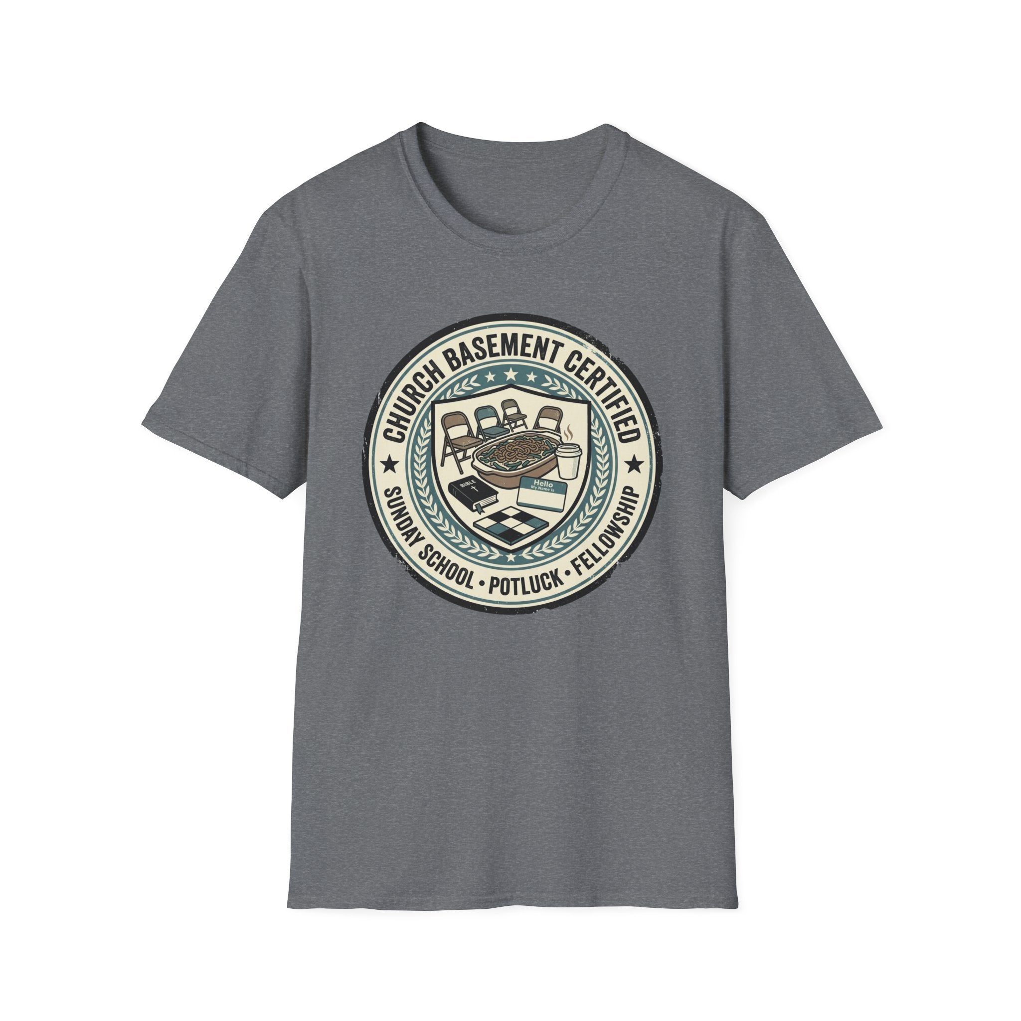 Church Basement Certiifed T-Shirt