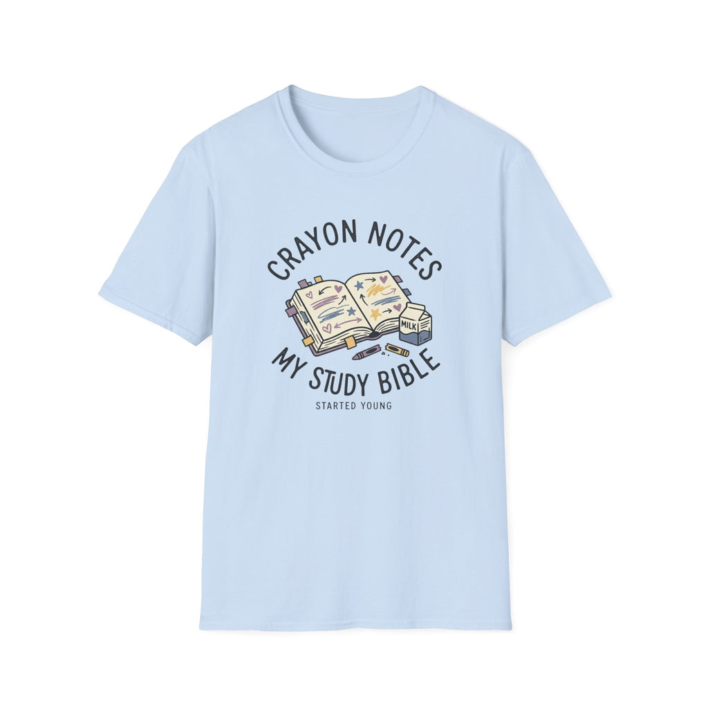 Crayon Notes T-Shirt