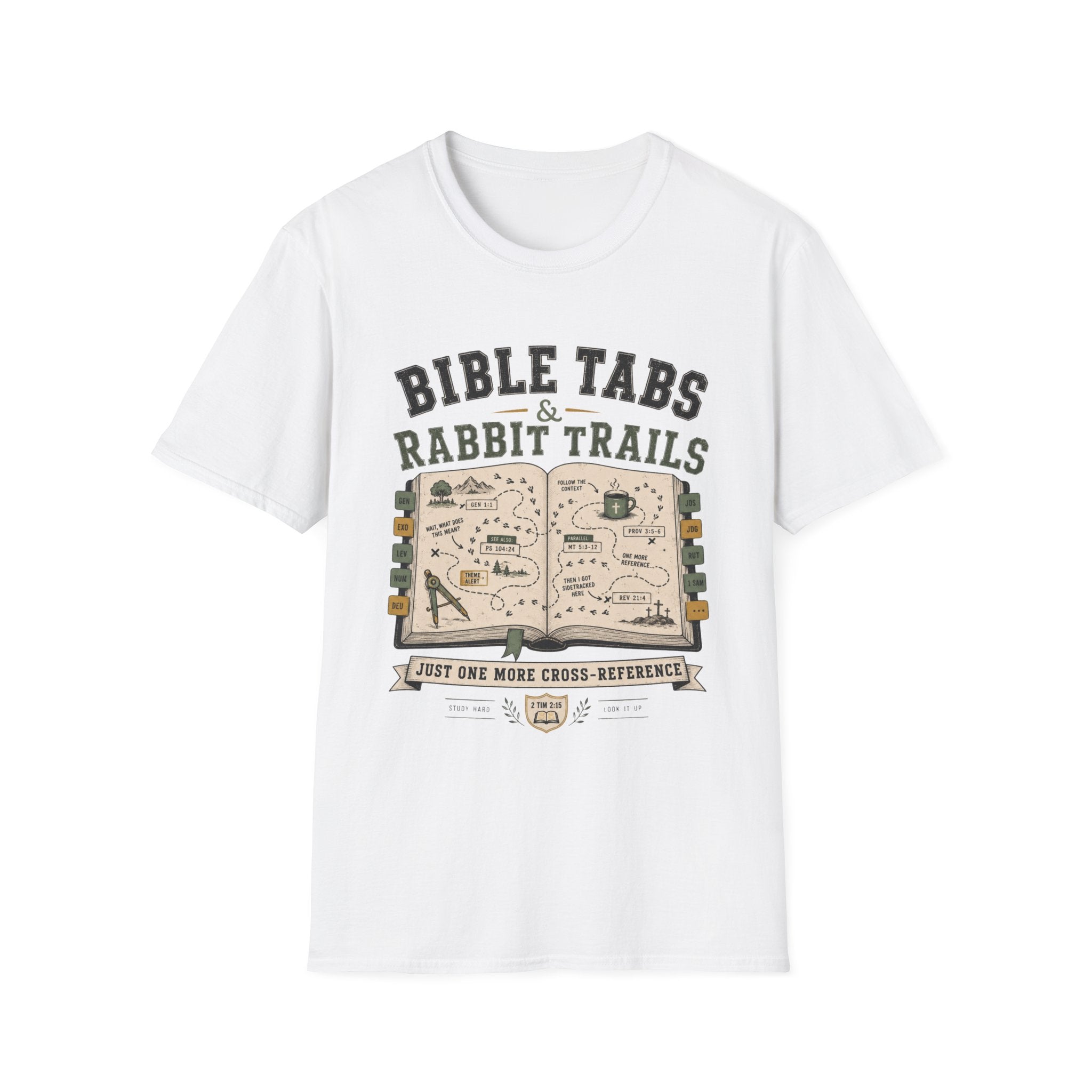 Bible Tabs & Rabbit Trails T-Shirt