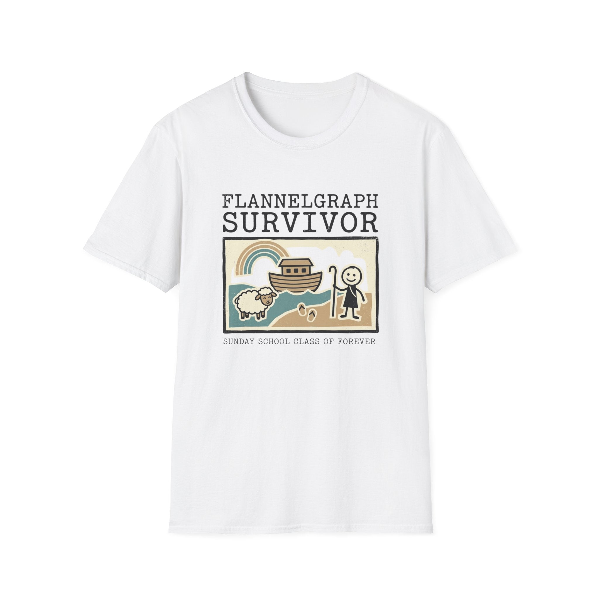 Flannelgraph Survivor T-Shirt