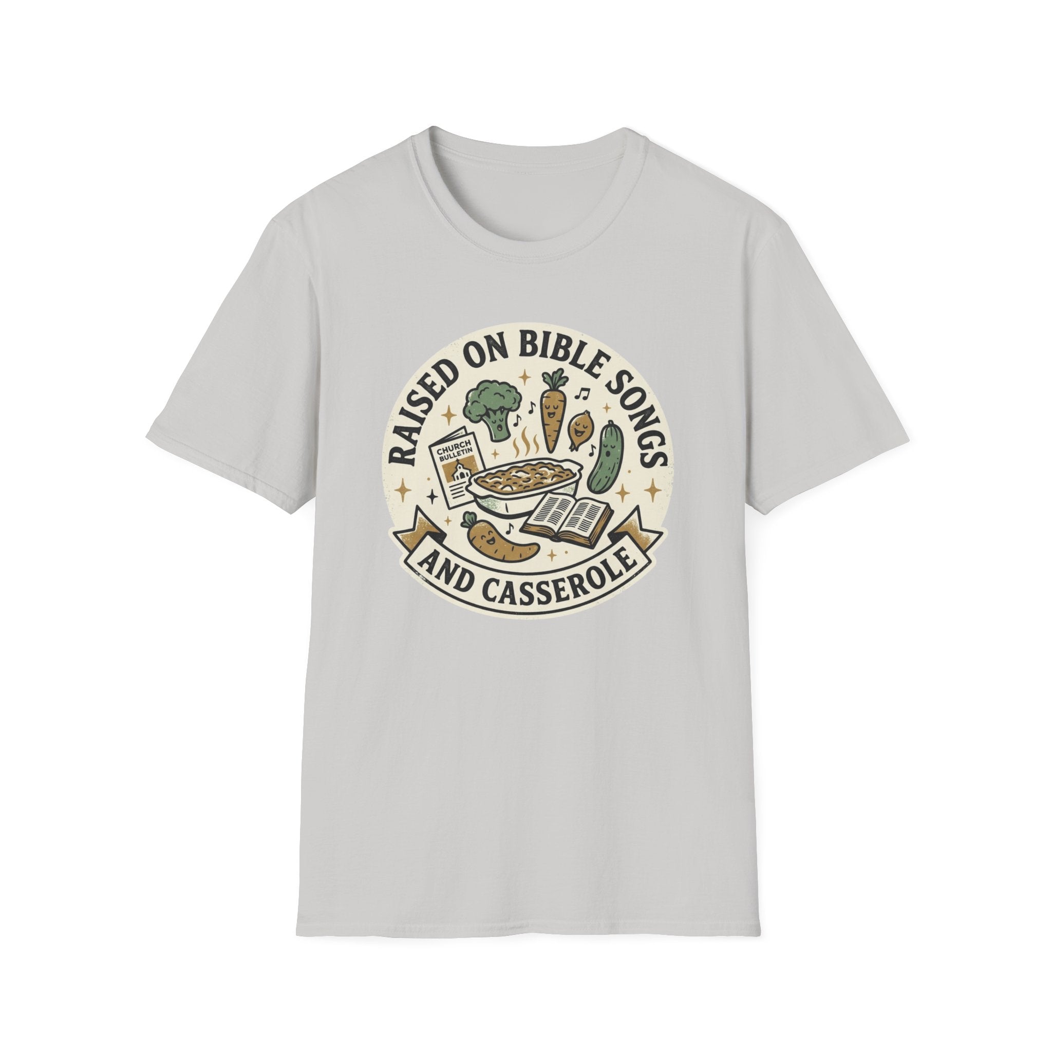 Raised on Bible Songs T-Shirt