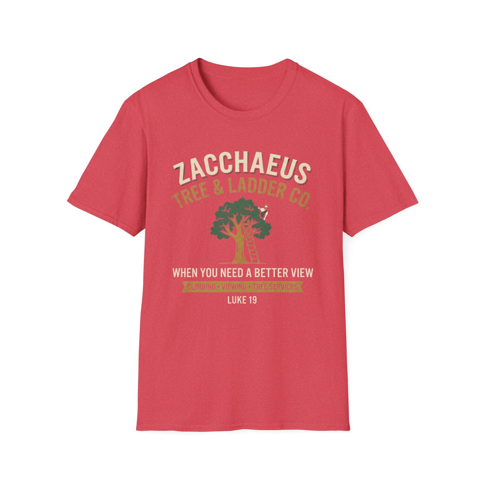 Zacchaeus Tree & Ladder T-Shirt