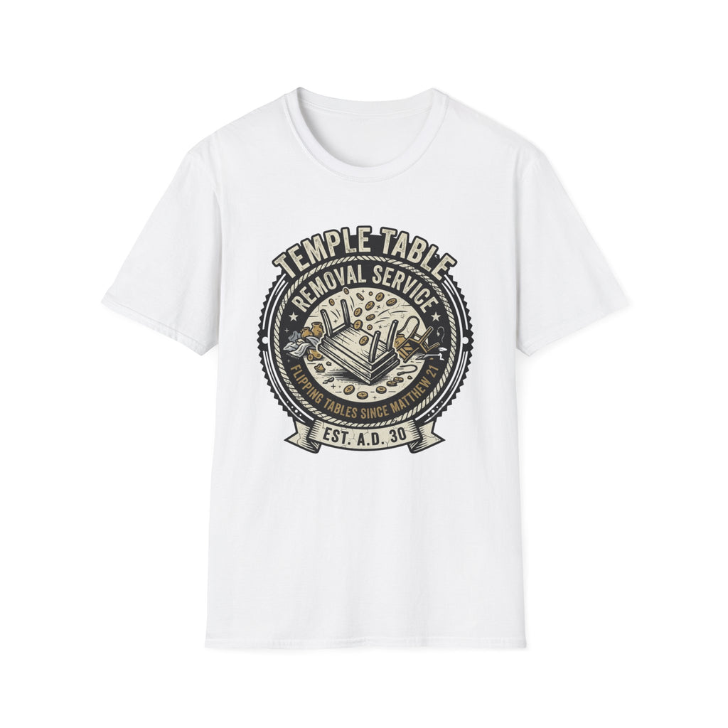 Temple Table Removal Service T-Shirt