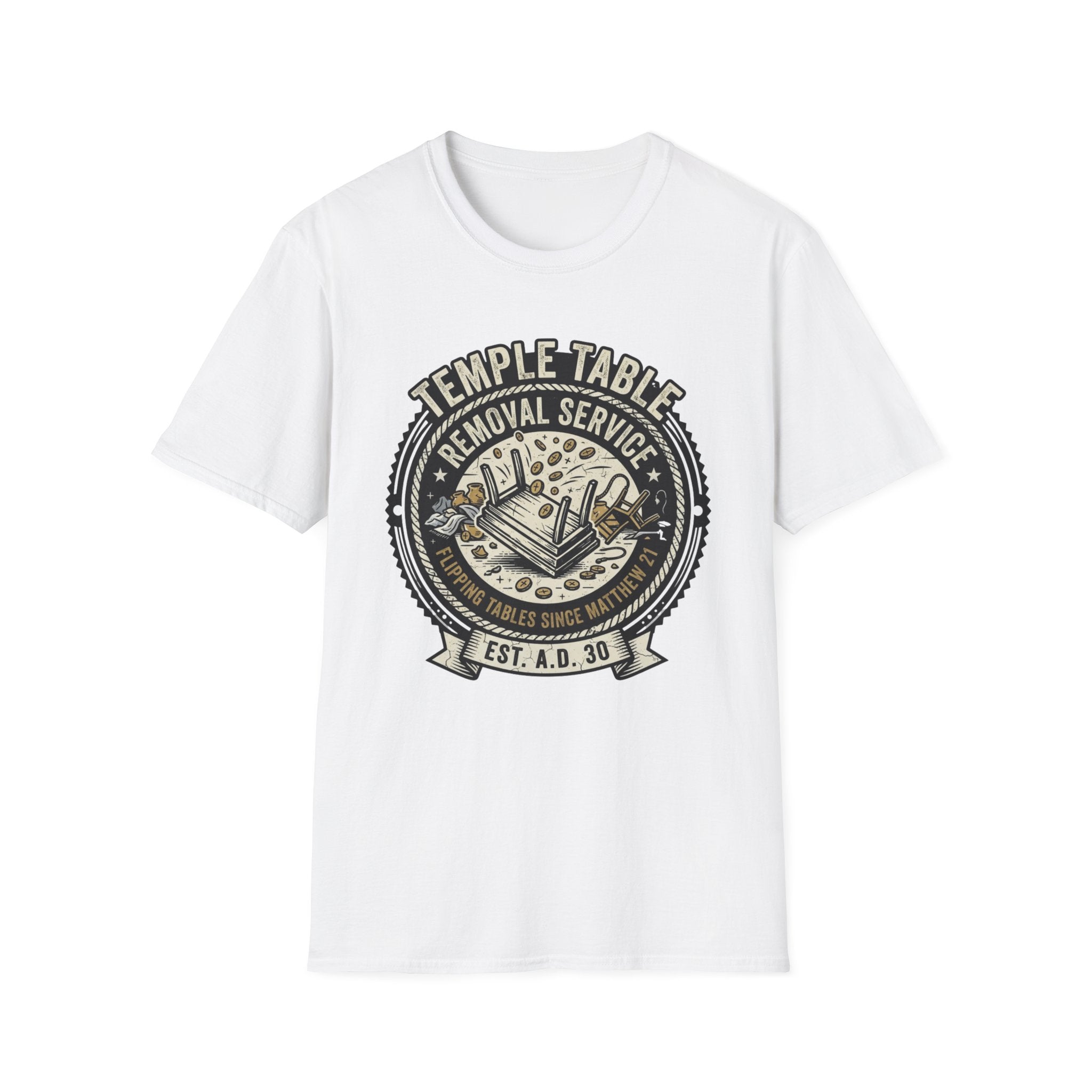 Temple Table Removal Service T-Shirt