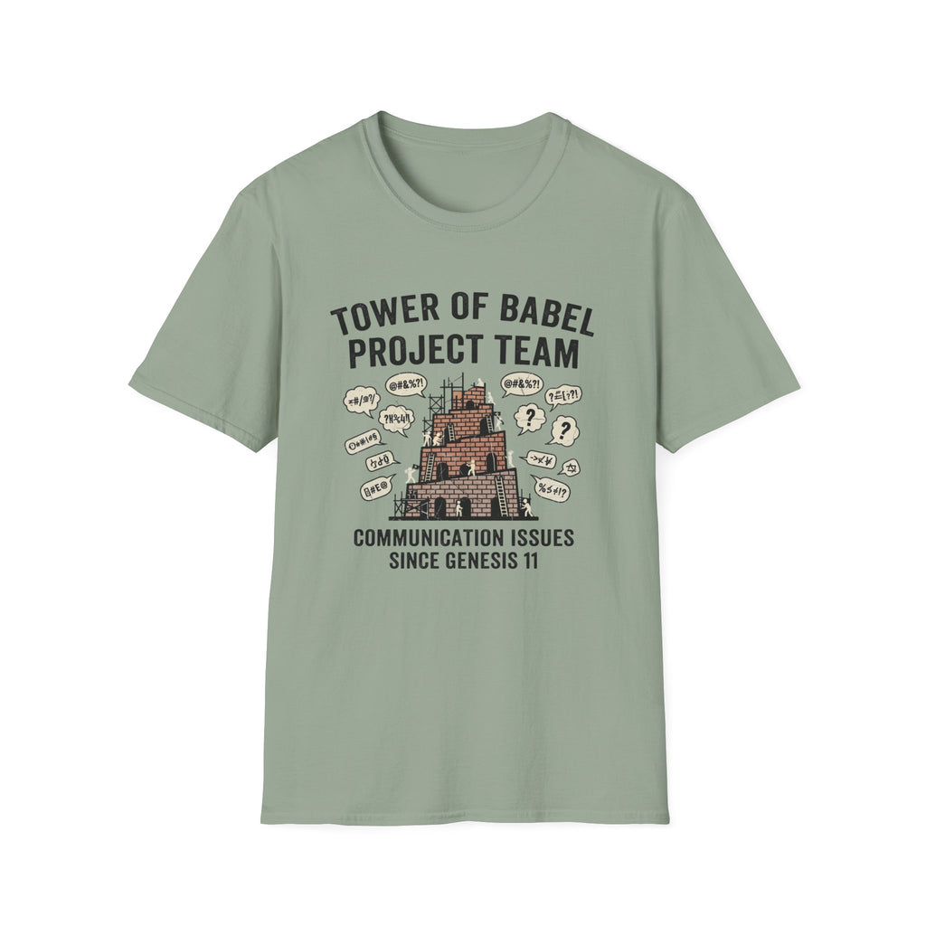 Tower of Babel Project Team T-Shirt