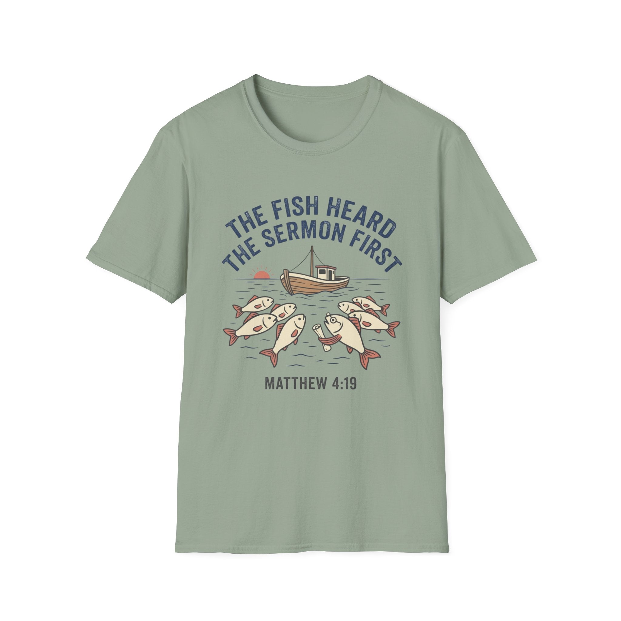 Fish Heard the Sermon T-Shirt
