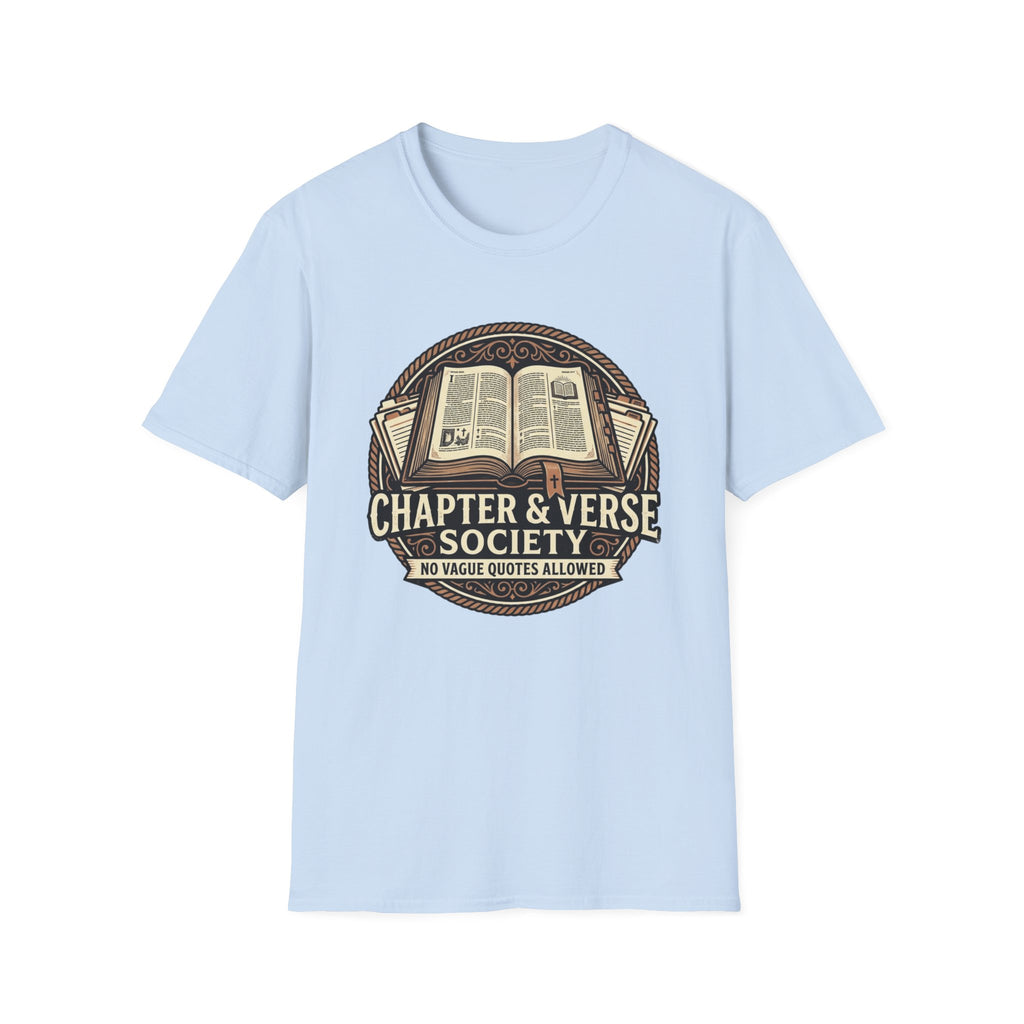 Chapter & Verse Society T-Shirt