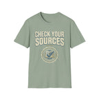 Check Your Sources T-Shirt