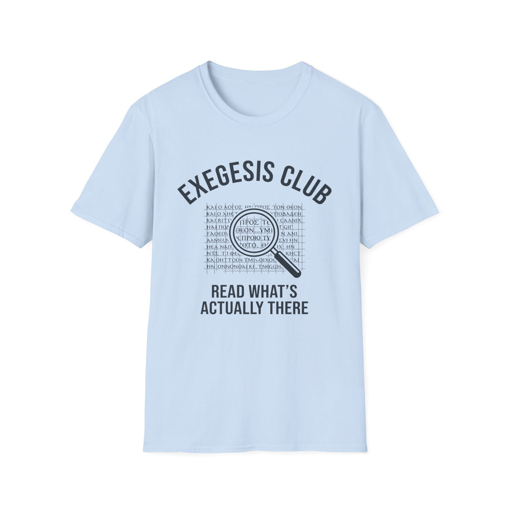 Exegesis Club T-Shirt