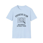 Exegesis Club T-Shirt