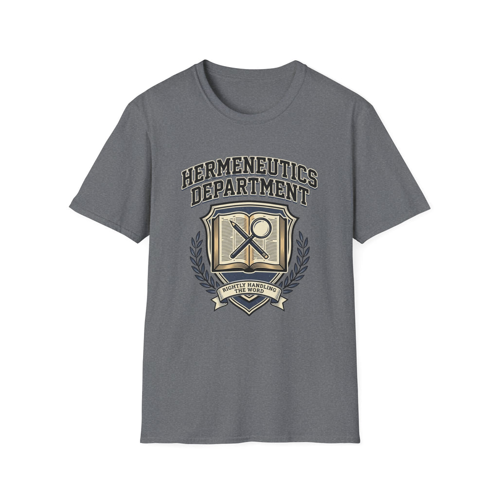 Hermeneutics Department T-Shirt