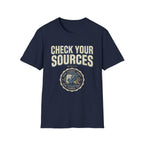 Check Your Sources T-Shirt