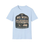 No Wifi in the Wilderness T-Shirt