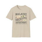 Malachi Receipts Club T-Shirt