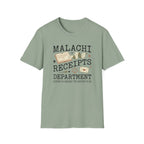 Malachi Receipts Club T-Shirt