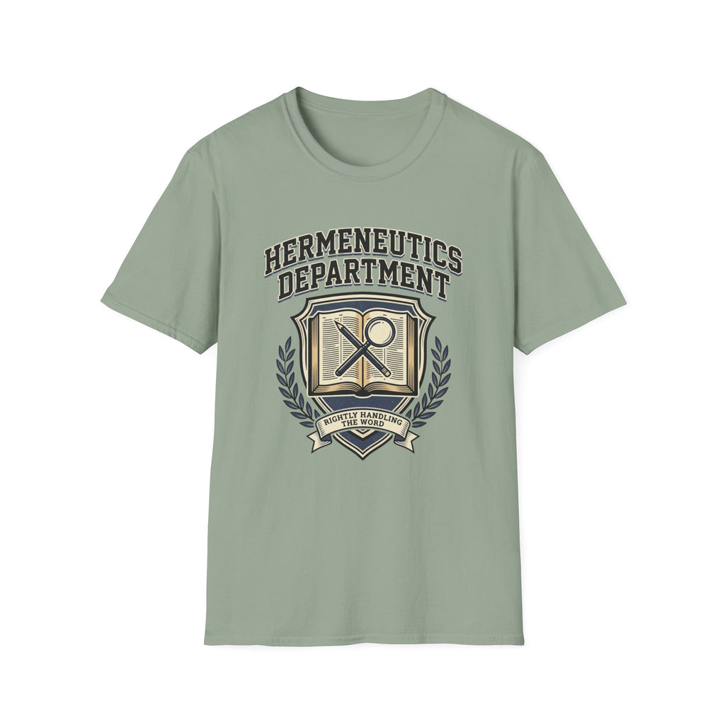 Hermeneutics Department T-Shirt