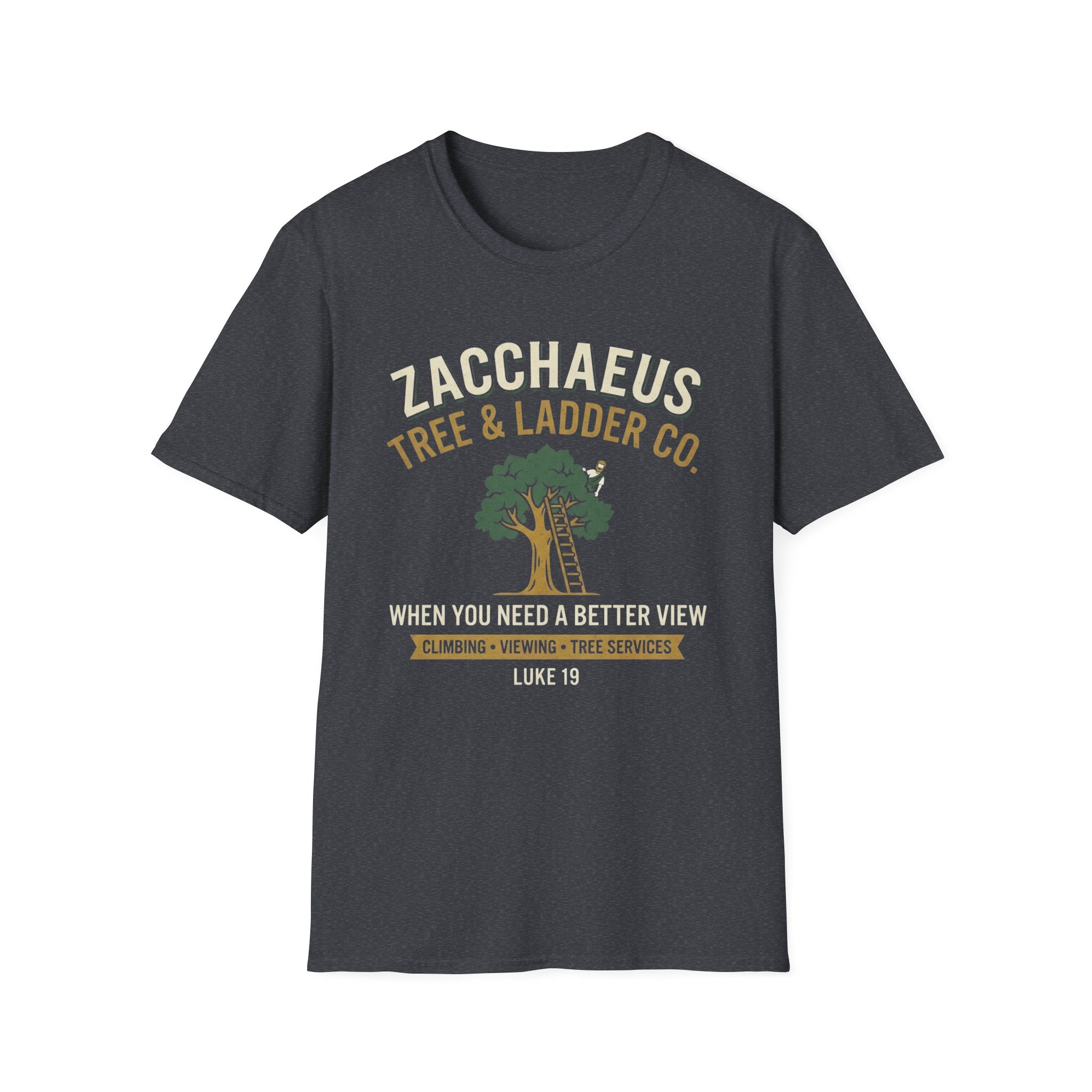 Zacchaeus Tree & Ladder T-Shirt