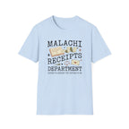 Malachi Receipts Club T-Shirt