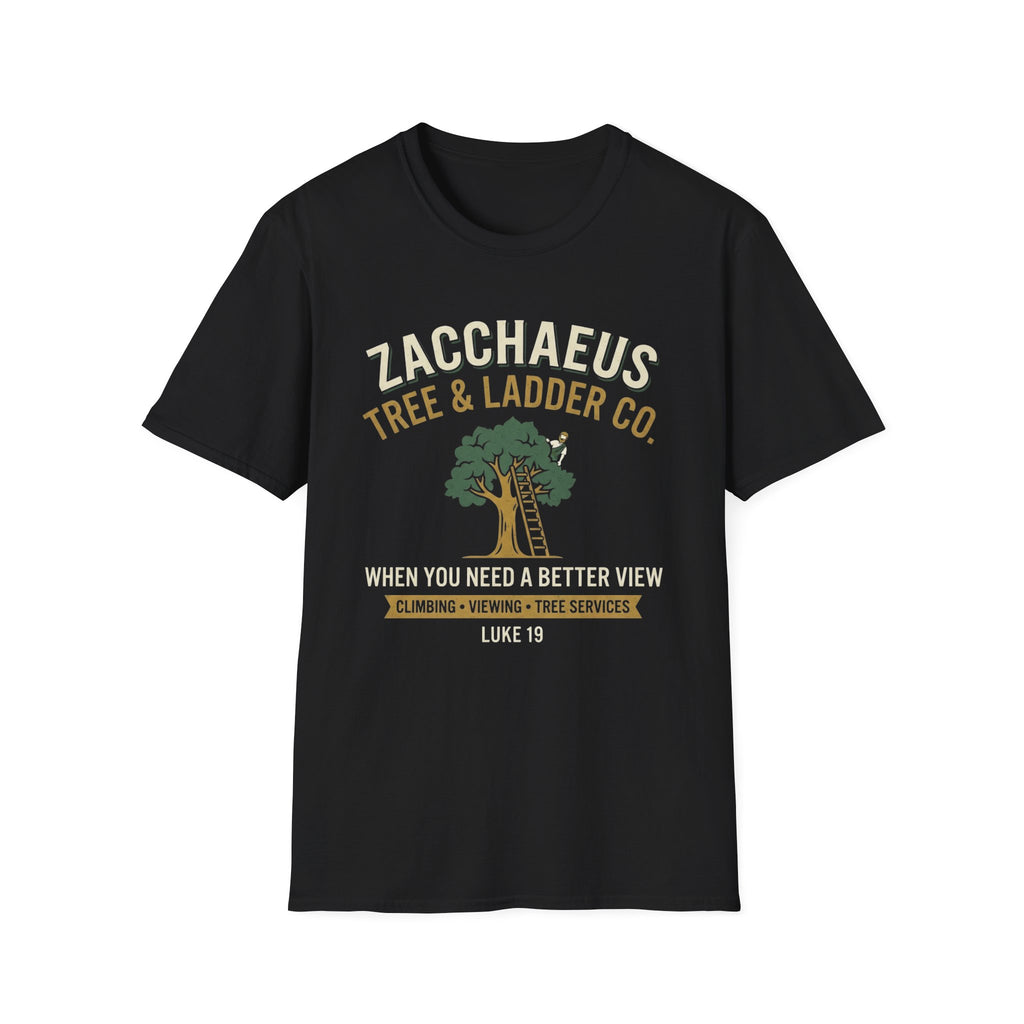 Zacchaeus Tree & Ladder T-Shirt