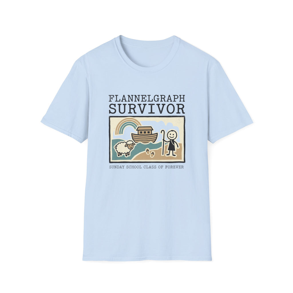 Flannelgraph Survivor T-Shirt