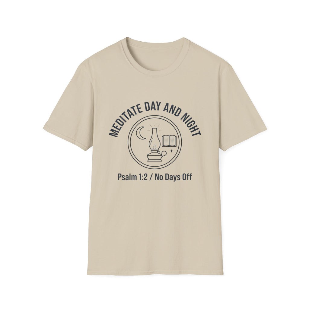Meditate Day And Night T-Shirt