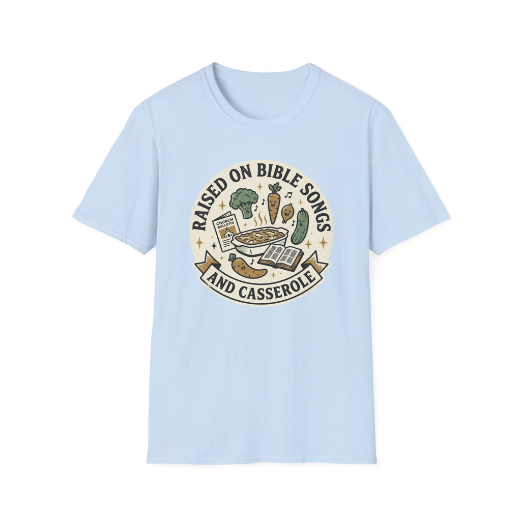 Raised on Bible Songs T-Shirt