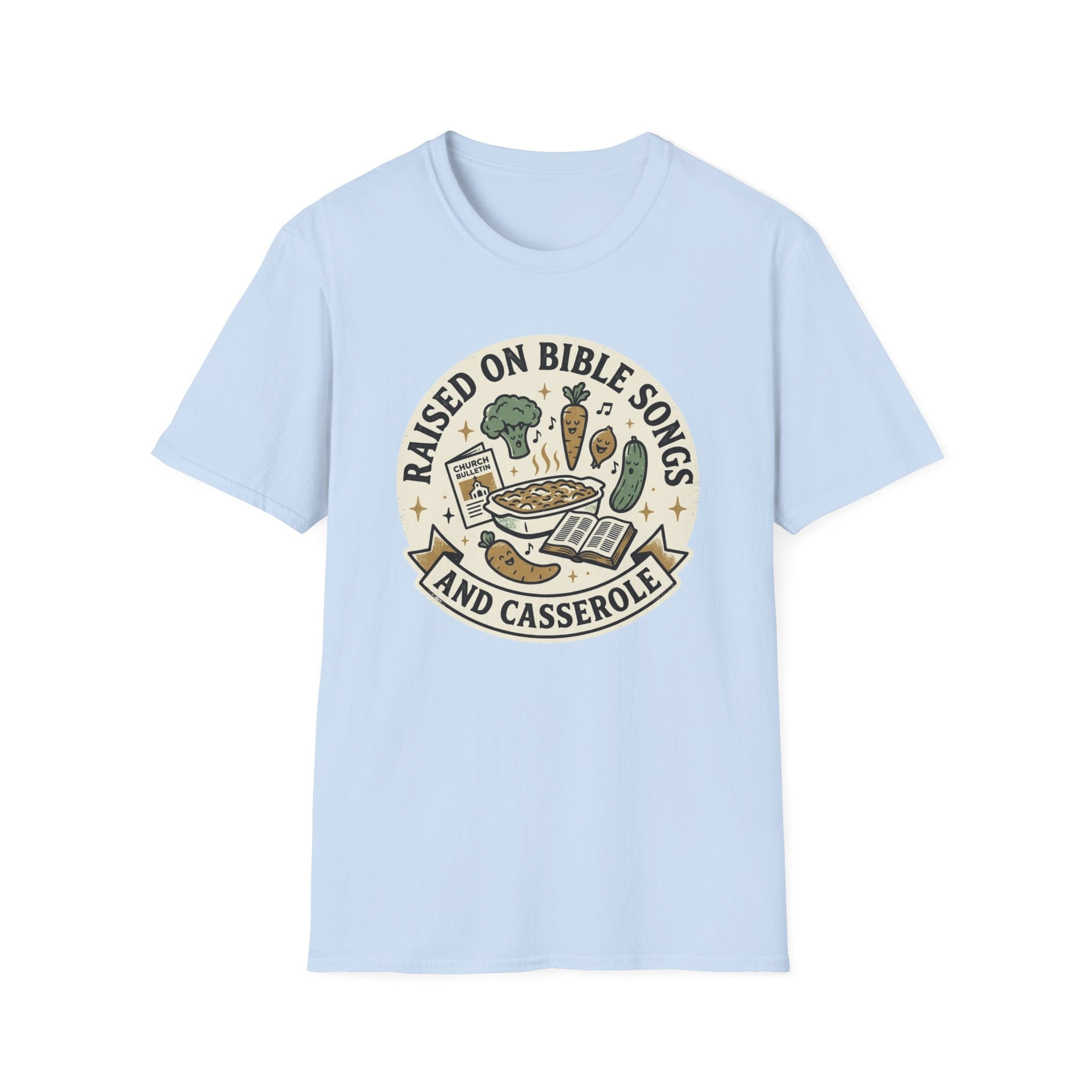 Raised on Bible Songs T-Shirt